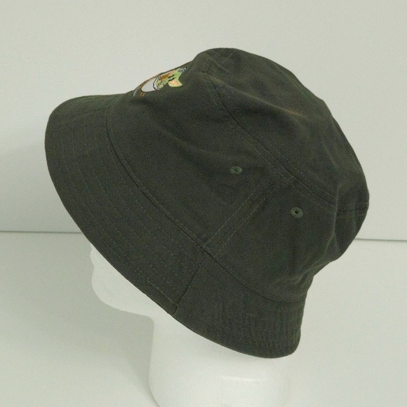 NWOT Star Wars‎ Baby Yoda Olive Green Madalorian Grogu Floppy Bucket Hat- Adult - Picture 3 of 6